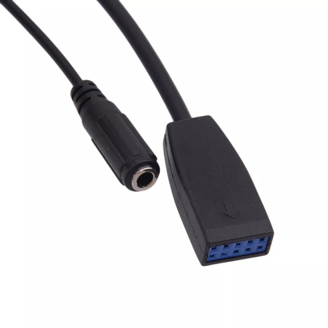 Auto części zamienne Audio AUX z mikrofonem pasuje do BMW serii 3 E46 2002-06 Łatwe naprawy