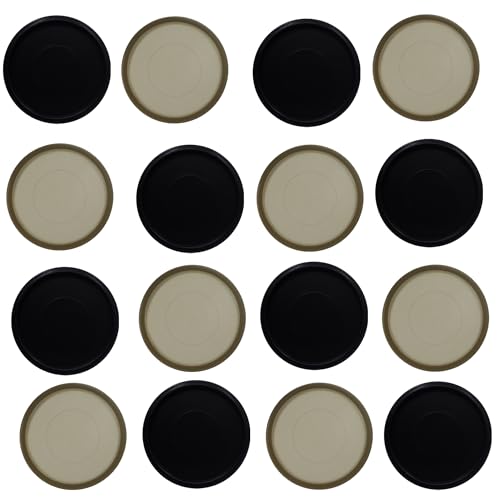 Discos de cuaderno negros de 38 mm para organizar tus apuntes de universidad y oficina