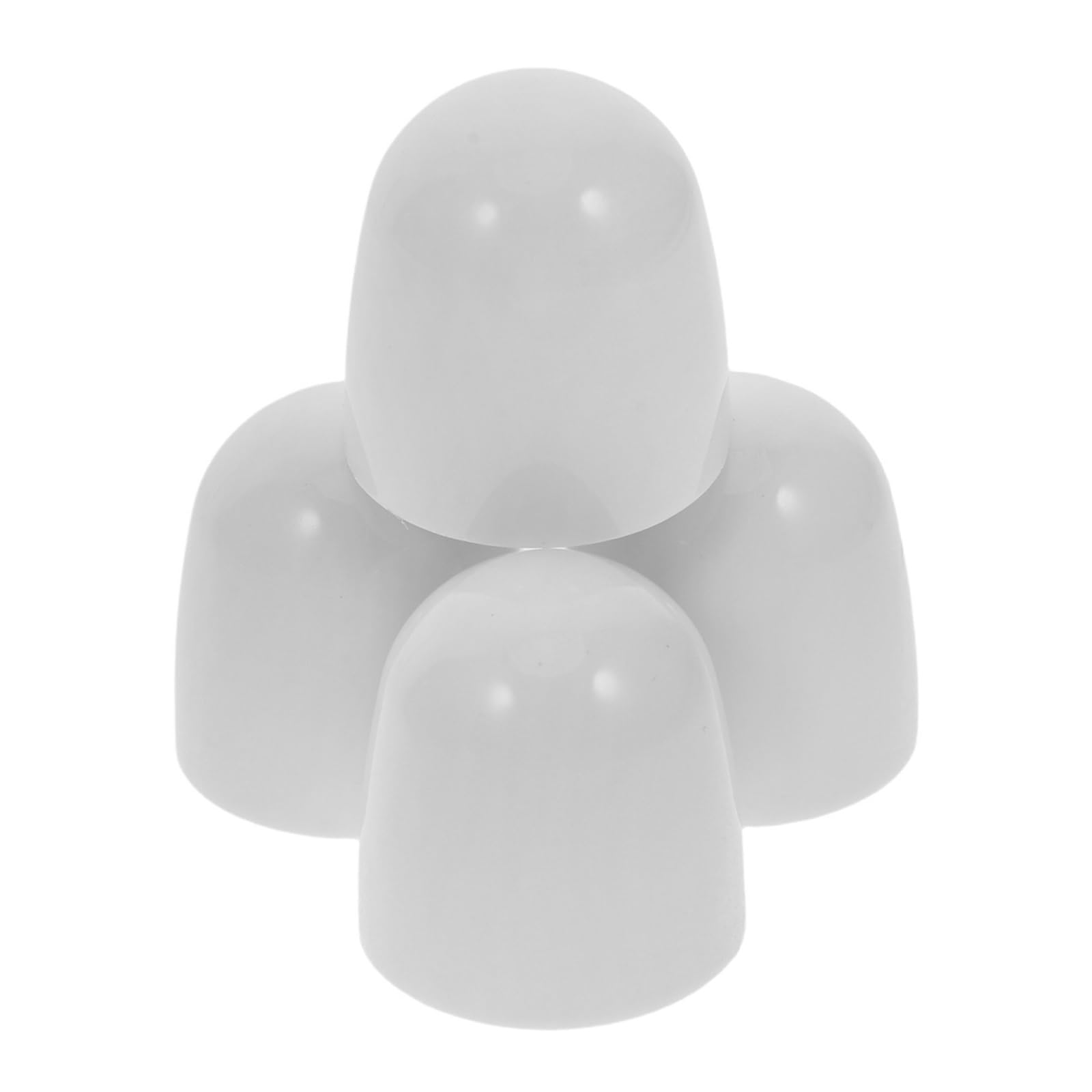Xinglongs One Color Toilet Bolt Caps 12Pcs Toilet Bolt Caps Decorative Cover For Floor Screws No Tools Needed Bathroom Fixture Enhancement Accessory