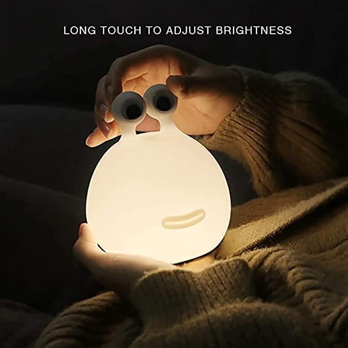 Home Night Light for Kids Mother USB Rechargeable Cute Animal Lamps,Touch Control&Timer Setting,Safe Silicone,ABS+PC Material BedsideLamp,Portable RechargeableTimeble LED Lamps for Breastfeeding,White