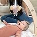 aden + anais Play and Discover Baby Activity Gym – 30+ Developmental Benefits - 3 Attachable Toys + Plush Tummy Time Pillow – 100% Cotton Muslin – Machine Washable – Ma Fleur