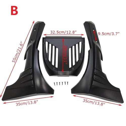 Carénage Moto Rebel CMX300/500 de 2017 à 2023 : Sabot Moteur Noir