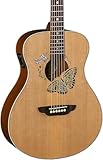 Luna Oracle Butterfly Acoustic-electric Guitar -...