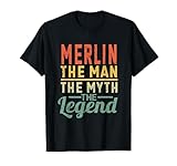 Retro Personalizado Nombre Merlin Regalo