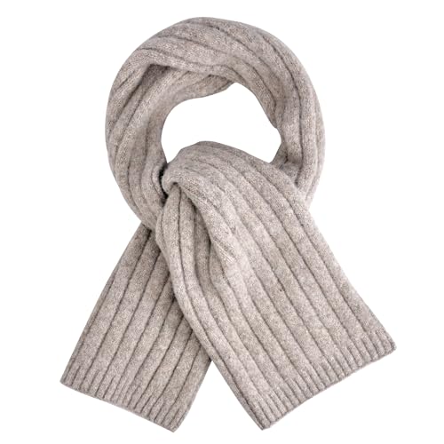 MissShorthair Cashmere Scarves for Mens and Women Winter Soft Knit Wool Scarf Long Chunky Warm Shawl Wrap