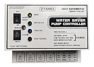 vahra technology for(Submersible) Fully AUTO with Dry Run Emergency Siren,s Extra Features Sensor Water Level Controller for contector Type of Starter