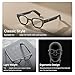 inmo Go Smart Glasses Invisible Teleprompter Glasses for Speech with AR Display, 11 Languages AI Translation Smartglasses for Men Women, Realtime Translator for Travel, Meeting, Trade, Business