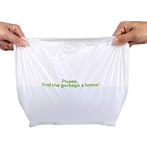 FMS 45 Sacchetti 3L Sacchi Spazzatura per Auto Busta della Spazzatura Grande capacità, Ecologico (45 Sacchetti)