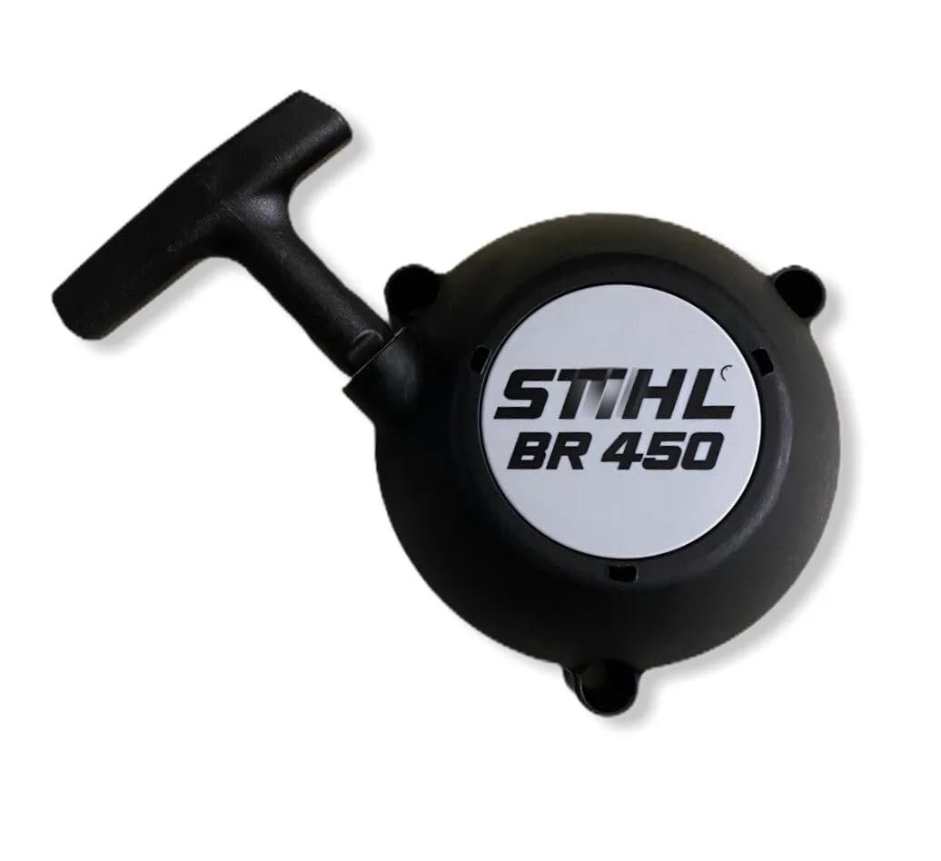 GaRcan Genuine BR450 Backback Blower Rewind Starter Assembly 4244-190-0308, Replacement for STIHL OEM, black