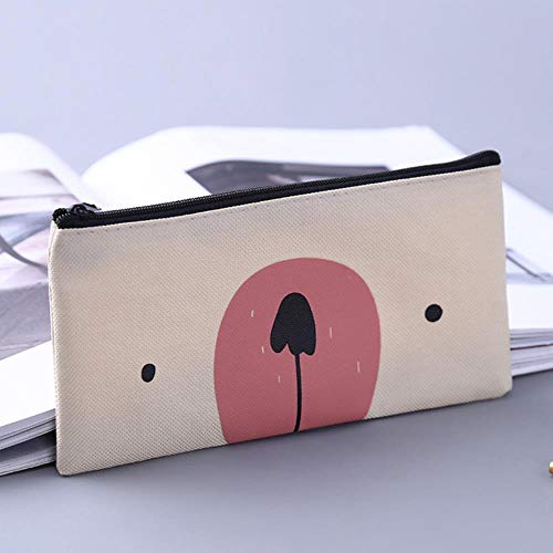 Estuche creativo de tela para lápices Kawaii Oficina Estudiante Estudiante Estudiante Estuche escolar Suministros para bolígrafos