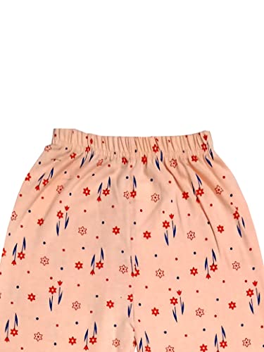 Image of indi weaves Girls Printed Cotton Legging and Solid Cotton Legging [Pack of 3] Multicolor71