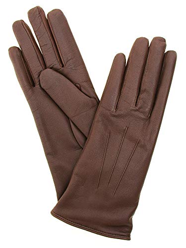 [Dents] [デンツ] レディース 手袋 モカブラウン HERITAGE BELVOIR 17-1030 HAIRSHEEP サイズ7 MOCCA [並行輸入品]