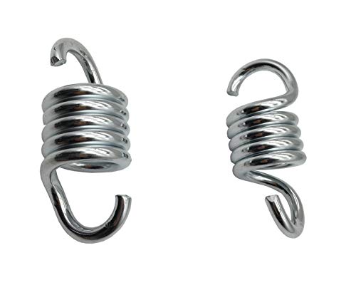 Powertech Swing Hanging Spring Chair Hooks Hardware Spring Kit Porch Swing Spring 550 LB Heavy Duty Suspension Hangers Hammock Chair Spring, 2 Packs