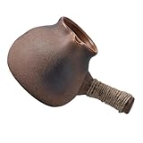 Großzügige kapazität: mit seiner großen kapazität ist dieser wasserkocher geeignet, um mehrere personen zu bedienen, und behebt das problem der unzureichenden teeversorgung bei outdoor-aktivitäten, retro-teekessel, wasserkocher-teekanne