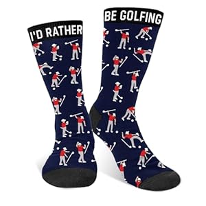VICRAZY Golf Gifts for Men, Golf Socks for Men – Golf Accessories for Men – Golf Stuff, Stocking Stuffers for Men
