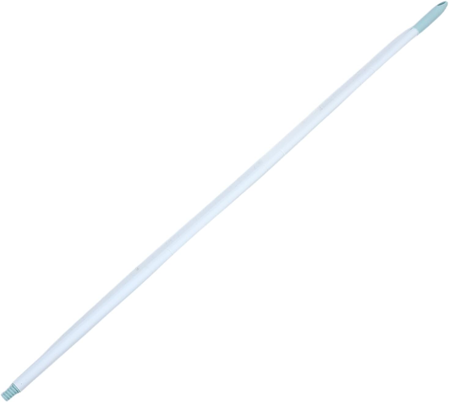 Mop Handle Extension Rod 4-Section Metal Floor Mop Stick with American Thread Screw Joint for Home and Commercial Cleaning, Compatible with Soft Brush and Broom Poles, 60-inch Long