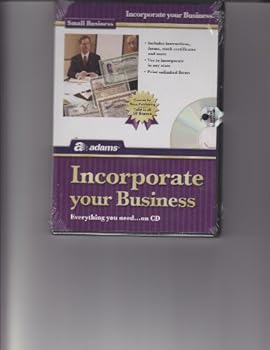 CD-ROM Incorporate your Business Book