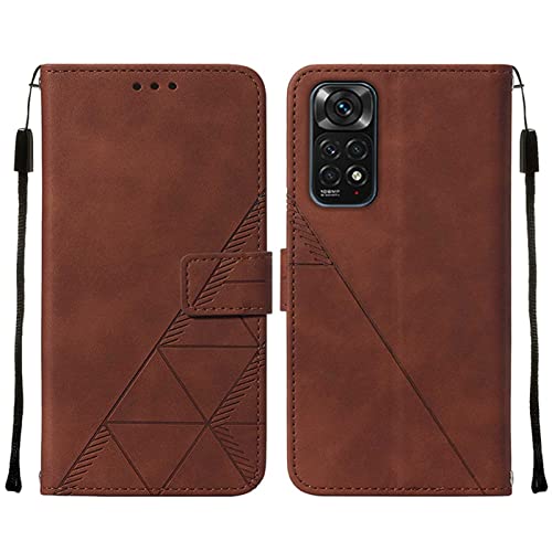 Klapber Capa de celular para Xiaomi Redmi Note 11S Capa carteira de couro para Redmi Note 11S coldre