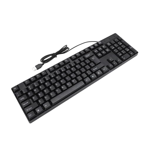 Clavier PC portable filaire USB Irfora 104 touches de conception ergonomique en ABS durable