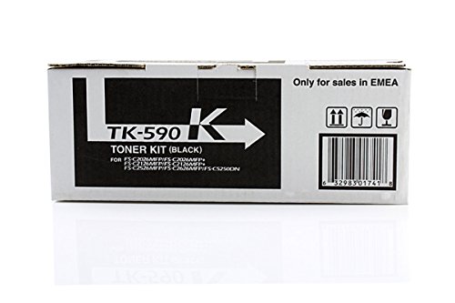 Toner Kyocera TK-590K noir avec autonomie de 7000 pages haute performance - 3