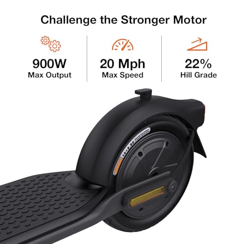 Image of Segway Ninebot F3 Electric Scooter, Up to 20 MPH, 44-Mile Range, Self-Sealing Tubeless Tires, Front Hydraulic & Rear Elastomer Suspension, UL2271 2272 Certified