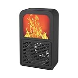 Fortschrittliche Heizelemente sorgen für eine schnellere und effizientere Heizung als herkömmliche Heizgeräte. Diese elektrische Heizung ist ideal, um im Winter warm zu halten.