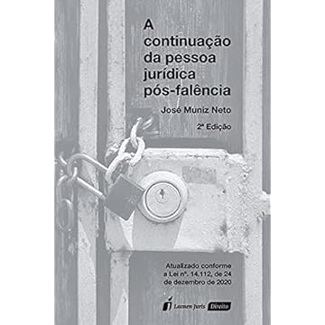 Capa do livro Continuação Da Pessoa Jurídica Pós-falência, A - 2ª Ed. - 2021