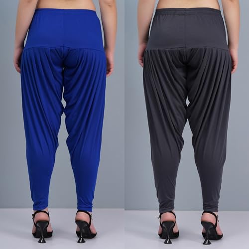 Image of Buy That Trendz Patiala Salwar for Women Relaxed Fit Viscose Patiyala Salwar Harem Bottom Pants