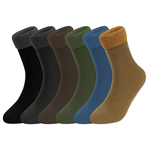 Kordear Damen Dicke Socken-Winter Socken Warme,Weich Thermosocken Thermal Socken innenfrottee Socken Super Dicke Socken Warme Gemütlich Atmungsaktiv für Damen Mädchen Cover