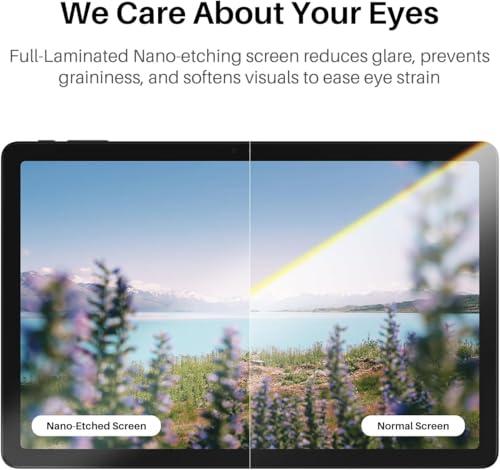 Image of HUION KAMVAS Slate 11 Standalone Drawing Tablet No Computer Needed with Anti-Glare Screen, 10.95 Inch Digital Art Tablet with Tilt-Alignment Stylus, 90Hz Android 14 Pad with 8GB + 128GB for Artists