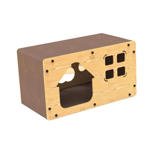 Griffoir pour chat au design robuste en carton compact