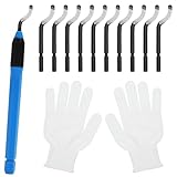 【Large Application】Convient à divers matériaux : métal, plastique, bois, résine et pièces 3D. Parfait comme outil ebavurage pour l’industrie, la plomberie, l’automobile ou les créations artisanales