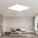 Produktbild twocolur 24W LED Deckenleuchte, IP44 Wasserdicht 4000K Neutralweiß Ultradünne Flache Deckenleuchten für Lampe Wohnzimmer, Schlafzimmer, Küchenlampe, Flur, Balkon, Esszimmer, Kinderzimmer