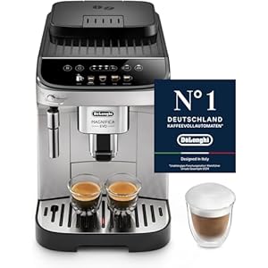 De'Longhi Magnifica Evo ECAM 292.33.SB Kaffeevollautomat mit Milchaufschäumdüse, 5 Direktwahltasten für Espresso, affee und Kaffeespezialitäten, intuitives Bedienfeld, -Tassen-Funktio...