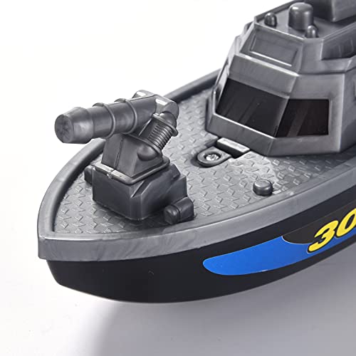 Pool Warship Toys Boat Bath Toys - Children’s Toys Boat,Warship Yacht Toys in Bath Tub, Gift for Kids Pool Toys Boat (Black)
