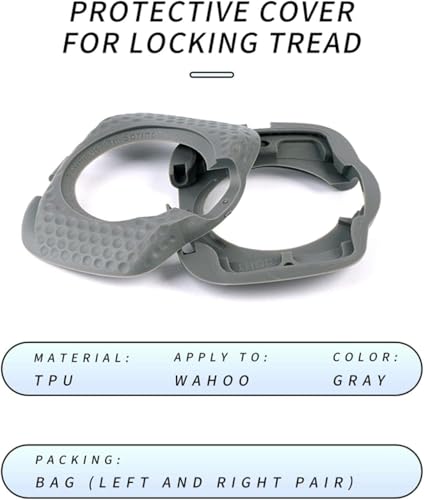 1 Pair Gray Road Bike Pedal Cleat Cover for Wahoo SpeedPlay Zero Pedal Clip Bike Speed Cleats Cycling Sy Pedal Parts Road - Thumbnail 3