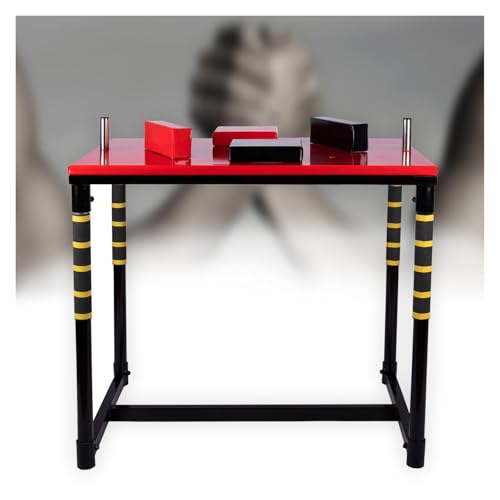 【Design con protezione for i gomiti】Gomitiera staccabile e protezione for l'avambraccio: questo tavolo da braccio di ferro privilegia il comfort e la sicurezza dei giocatori. In combattimento, proteggendo i pugni di ferro di entrambi i giocatori dalla violenza, la chiave for vincere e perdere i cuscinetti di sicurezza è la durata e la non deformazione della forma.
