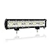 Willpower 38cm 17'' 300W Barre LED Faisceau de Spot et Inondation Rampe LED 12V 24V Étanche Bar a LED Feux Phare de Travail LED Projecteur LED pour 4x4 Voiture Camion Tracteur Quad Véhicule Bateau