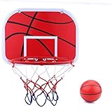 VGEBY1 Mini aro de Baloncesto, aro de Baloncesto al Aire Libre y Juego de Juego de Red Aro de Baloncesto de Baloncesto para el Juego de niños de Interior al Aire Libre Juguete con Bomba de Aire