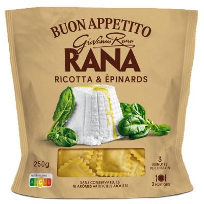 Rana Ravioli Ricotta & Epinards, 250g