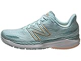 New Balance Fresh Foam 860 v12 Running Shoe - Pale Blue Chill/Light Mango - 7.5 - Regular