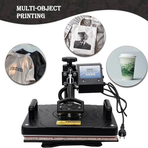 Máquina de planchado para camisetas con control digital miniatura 6