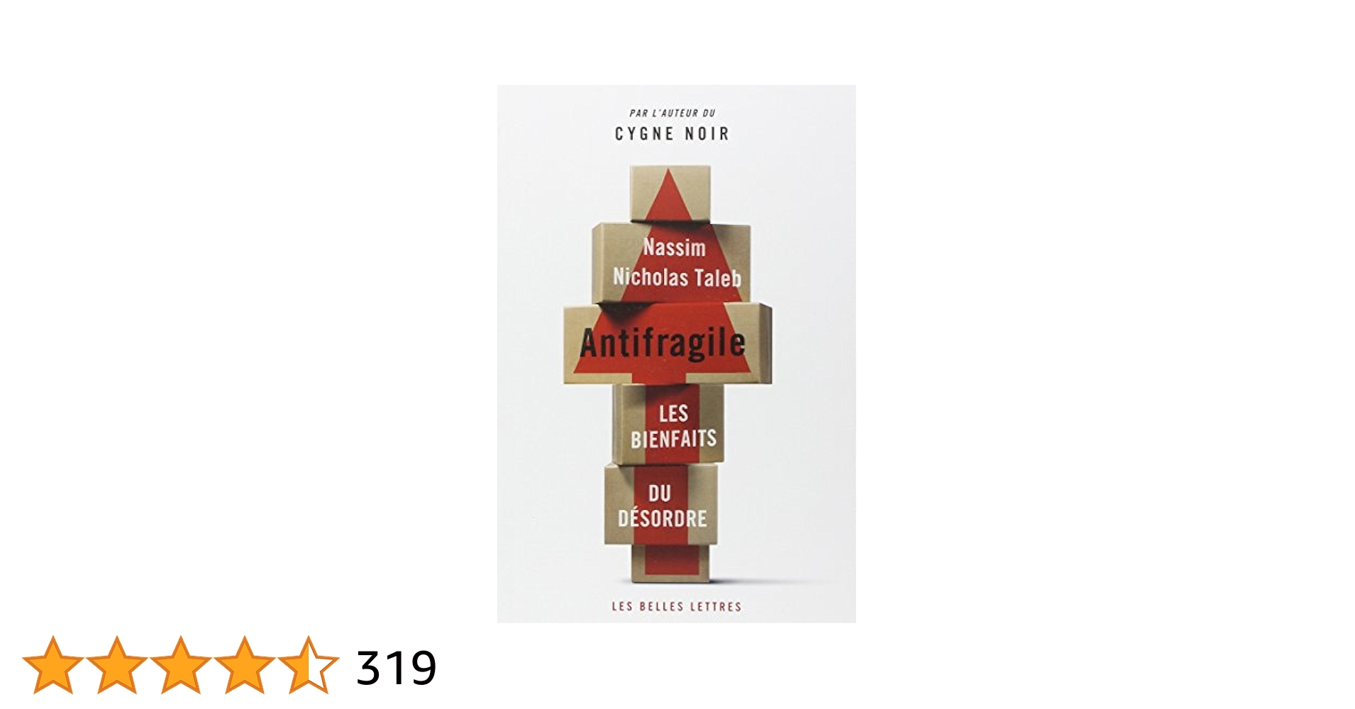 ANTIFRAGILE ナシム・ニコラス・タレブ フランス語 Amazon | Antifragile (Romans, Essais, Poesie, Documents
