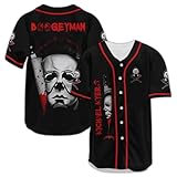 Photo Gallery maglietta da baseball con grafica, simpatica maglietta da baseball con personaggi dei cartoni animati, regalo per uomo e donna, divertente maglia da baseball, orrore nero, xl Photo Gallery maglietta da baseball con grafica, simpatica maglietta da baseball con personaggi dei cartoni animati, regalo per uomo e donna, divertente maglia da baseball, orrore nero, xl