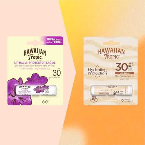 Hawaiian Tropic Protección Labial Ht Lip Balm Tropical Spf30 4Ml , 4 G (1Er Pack)