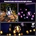 Philips Hue Festavia Globe Outdoor String Lights, White & Color Ambiance, 22ft,8 Bulbs, Dimmable, Control with Hue App or Voice, Bridge Required