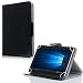 Produktbild NAUC Medion Lifetab X10302 P10400 P10506 Tablet Tasche Hülle Schutzhülle Case Cover, Farben:Schwarz