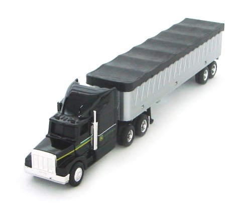 ERTL John Deere Grain Semi Truck Toy Replica - 1:64 Scale - Construction Toys - Die-Cast Metal and Plastic Material - Kids Toys Ages 8 Years and Up by ERTL - Used condition - US$20.37