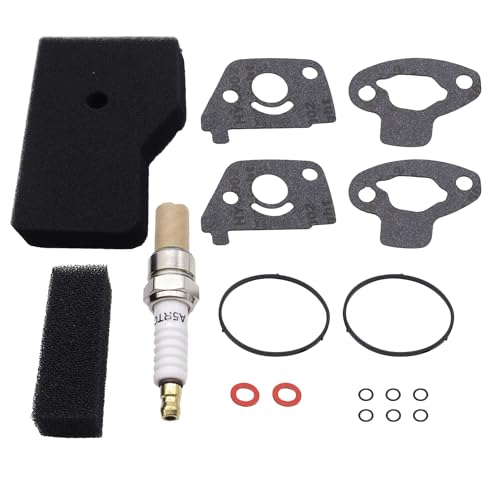 OXCANO 16010-ZM7-D01 Carburetor Bowl Gaskets Set Kit for Honda Generator EB2000I EB2200IT EU2000I EU2200IT GX100 - Maintenance Tune Up Kit with 2 Packs Gaskets, Air Filters, Spark Plug