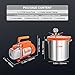 VEVOR 3 Gallon Vacuum Chamber and 3.5 CFM Pump Kit, Tempered Glass Lid Vacuum Degassing Chamber Kit, Single Stage Vacuum Pump with 250 ml Oil Bottle, for Stabilizing Wood, Degassing Silicones, Epoxies